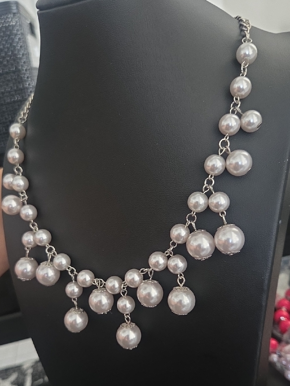 Paparazzi Soon To Be Mrs.Silver Necklace NWT - Picture 3 of 4